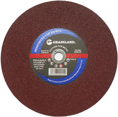En12413 Petrol Saw 355mm Abrasive Red Cutting Wheel