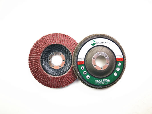 T29 ผ้าอลูมิเนียมออกไซด์ 115mm 80 Grit Flap Disc Wheel