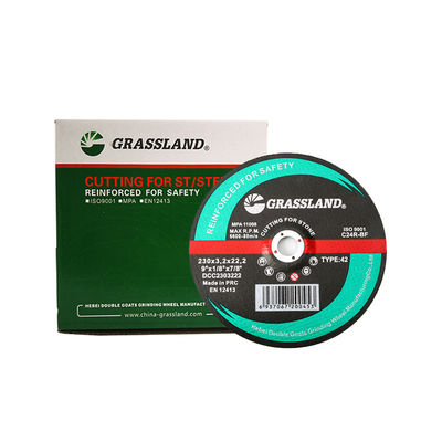 Grassland 230 * 3 * 22.2mm แผ่นตัดคอนกรีตหินก่ออิฐ