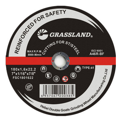 180x1.6mm 46 Grit Abrasive Metal Cutting Discs สำหรับเครื่องบดมุม