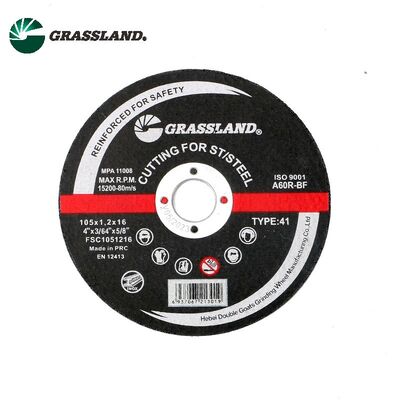 GRASSLAND 4 " INOX ดิสก์การตัด 105mm X 1.2mm X 16mm สําหรับการตัดไร้สารพิษของสแตนเลส