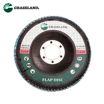 อลูมิเนียมออกไซด์ 115X22mm 60 Grit Angle Grinder Flap Disc