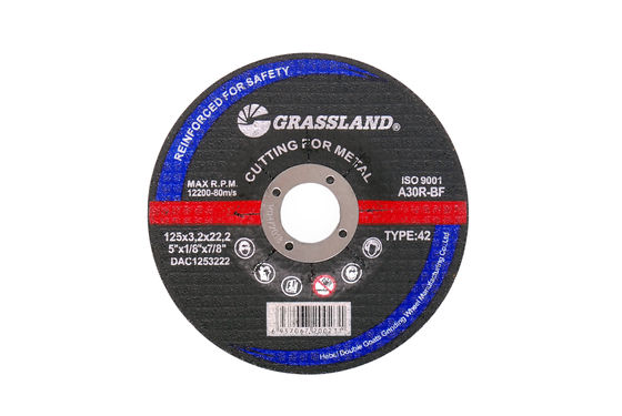 JZX 5 &quot;Depressed Center Steel 125mm Metal Grinding Discs
