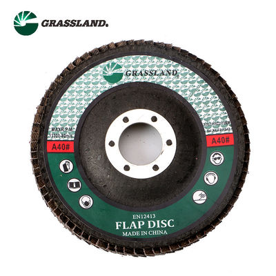 เครื่องเจียรโลหะ 4-1 / 2 "40 Grit Flap Disc Wheel