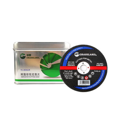Grassland 3 นิ้ว 75x1.6x10 มม. แผ่นเจียรสแตนเลส