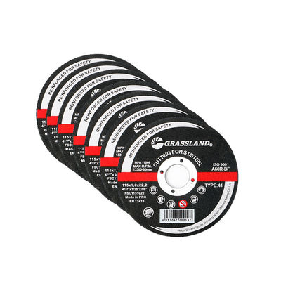 4-1 / 2 "X3 / 64" X7 / 8 "T41 115mm Stainless Steel Cutting Discs