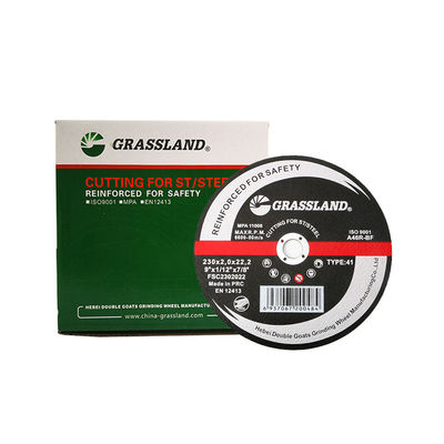 เครื่องเจียรไฟฟ้า 230mm Stainless Steel Metal Slitting Discs