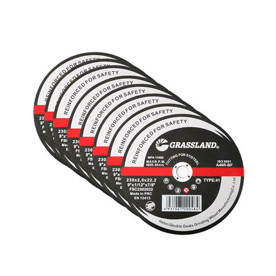 เครื่องเจียรไฟฟ้า 230mm Stainless Steel Metal Slitting Discs