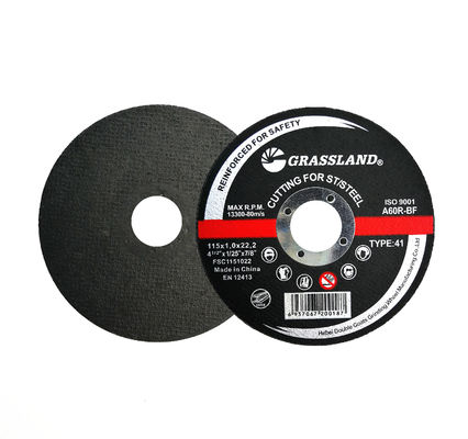 4-1 / 2 "X3 / 64" X7 / 8 "T41 115mm Stainless Steel Cutting Discs