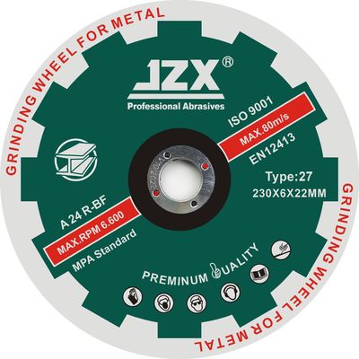 230x6.8x22.23 แผ่นเจียรโลหะ Inox Depressed Type 27