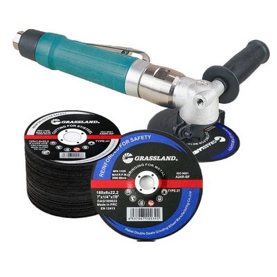 ประเภท 27 180x6.0x22.23mm ล้อตัดโลหะสำหรับเครื่องเจียร
