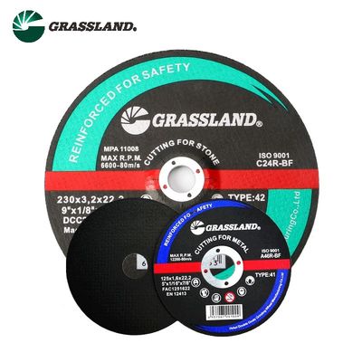 โลหะ 4.5 ​​นิ้ว 115 X 1.6 X 22.2mm Multi Purpose Grinder Disc