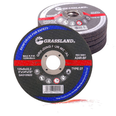125x6.4x22mm En12413 ล้อเจียรเรซิ่นบอนด์ขัดเงา Carbon Steel