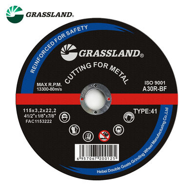 การตัดโลหะด้วยมุม 115 X 3mm Inox Grinding Discs สำหรับ X Lock Grinders